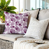 Shutterfield Sea Shell Square Indoor/Outdoor Throw Pillow