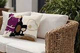 Tate Wine Bottle Lumbar Indoor/Outdoor Throw Pillow