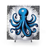 Quarter Shower Curtain in Multicolor