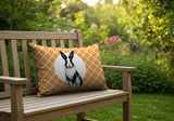 Rabbit Indoor/Outdoor Reversible Rectangular Pillow