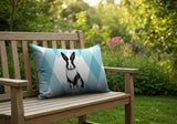 Rabbit Indoor/Outdoor Reversible Rectangular Pillow