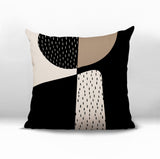 Rafi Abstract Reversible Indoor/Outdoor Square Pillow