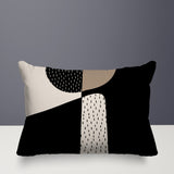 Rafi Abstract Reversible Indoor/Outdoor Rectangular Pillow