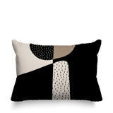 Rafi Abstract Reversible Indoor/Outdoor Rectangular Pillow