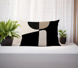Rafi Abstract Reversible Indoor/Outdoor Rectangular Pillow