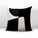 Rafi Abstract Reversible Indoor/Outdoor Square Pillow