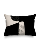 Rafi Abstract Reversible Indoor/Outdoor Rectangular Pillow