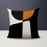 Rafi Abstract Reversible Indoor/Outdoor Square Pillow