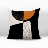 Rafi Abstract Reversible Indoor/Outdoor Square Pillow