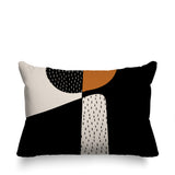 Rafi Abstract Reversible Indoor/Outdoor Rectangular Pillow