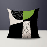 Rafi Abstract Reversible Indoor/Outdoor Square Pillow