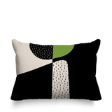 Rafi Abstract Reversible Indoor/Outdoor Rectangular Pillow