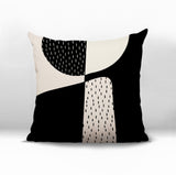 Rafi Abstract Reversible Indoor/Outdoor Square Pillow