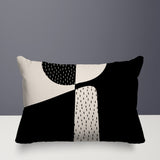 Rafi Abstract Reversible Indoor/Outdoor Rectangular Pillow