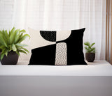 Rafi Abstract Reversible Indoor/Outdoor Rectangular Pillow