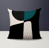 Rafi Abstract Reversible Indoor/Outdoor Square Pillow