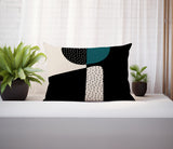 Rafi Abstract Reversible Indoor/Outdoor Rectangular Pillow