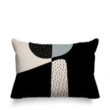 Rafi Abstract Reversible Indoor/Outdoor Rectangular Pillow