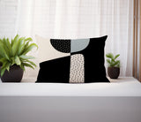 Rafi Abstract Reversible Indoor/Outdoor Rectangular Pillow