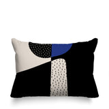 Rafi Abstract Reversible Indoor/Outdoor Rectangular Pillow