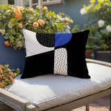 Rafi Abstract Reversible Indoor/Outdoor Rectangular Pillow