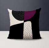 Rafi Abstract Reversible Indoor/Outdoor Square Pillow