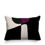 Rafi Abstract Reversible Indoor/Outdoor Rectangular Pillow