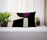 Rafi Abstract Reversible Indoor/Outdoor Rectangular Pillow