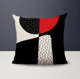 Rafi Abstract Reversible Indoor/Outdoor Square Pillow
