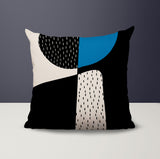Rafi Abstract Reversible Indoor/Outdoor Square Pillow