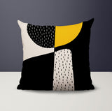 Rafi Abstract Reversible Indoor/Outdoor Square Pillow