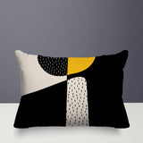 Rafi Abstract Reversible Indoor/Outdoor Rectangular Pillow