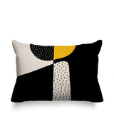 Rafi Abstract Reversible Indoor/Outdoor Rectangular Pillow