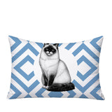 Ragdoll Cat Indoor/Outdoor Reversible Rectangular Pillow