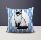 Ragdoll Cat Indoor/Outdoor Reversible Square Pillow