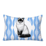 Ragdoll Cat Indoor/Outdoor Reversible Rectangular Pillow