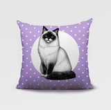 Ragdoll Cat Indoor/Outdoor Reversible Square Pillow