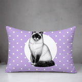 Ragdoll Cat Indoor/Outdoor Reversible Rectangular Pillow