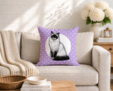 Ragdoll Cat Indoor/Outdoor Reversible Square Pillow