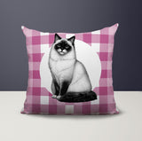 Ragdoll Cat Indoor/Outdoor Reversible Square Pillow