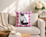 Ragdoll Cat Indoor/Outdoor Reversible Square Pillow