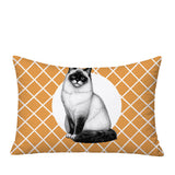 Ragdoll Cat Indoor/Outdoor Reversible Rectangular Pillow