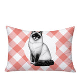 Ragdoll Cat Indoor/Outdoor Reversible Rectangular Pillow