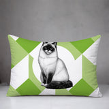 Ragdoll Cat Indoor/Outdoor Reversible Rectangular Pillow
