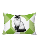 Ragdoll Cat Indoor/Outdoor Reversible Rectangular Pillow