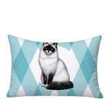 Ragdoll Cat Indoor/Outdoor Reversible Rectangular Pillow
