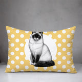 Ragdoll Cat Indoor/Outdoor Reversible Rectangular Pillow