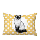Ragdoll Cat Indoor/Outdoor Reversible Rectangular Pillow