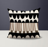 Rami Abstract Reversible Indoor/Outdoor Square Pillow