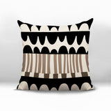 Rami Abstract Reversible Indoor/Outdoor Square Pillow